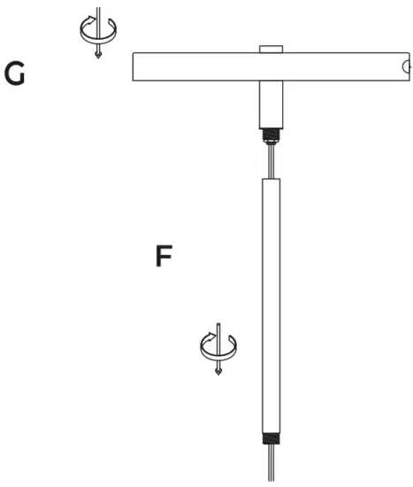 globe 65539 Smart Floor Lamp - lamp pole