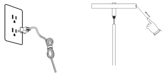 globe 65539 Smart Floor Lamp - outlet