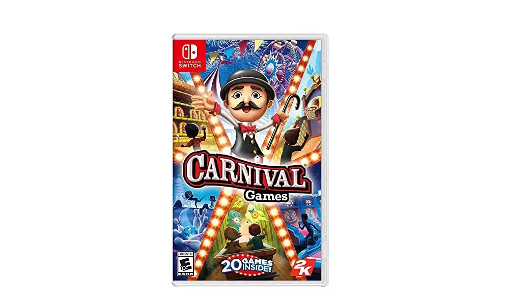 2k Carnival Games Nintendo Switch-user Instructions