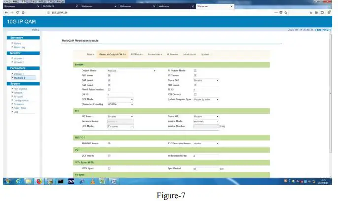 Baudcom-BD-QAM-10G-10G- IP-QAM DTV-Headend-Processor-fig-9