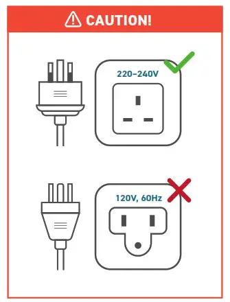 COSORI CP267-FD-RXS Premium Stainless Steel Food Dehydrator - Plug & Cord