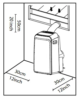Whynter ARC 148MHP 13500 BTU Portable Air Conditioner with Heater - Choosing