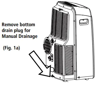 Whynter ARC 148MHP 13500 BTU Portable Air Conditioner with Heater - Fig. 1a