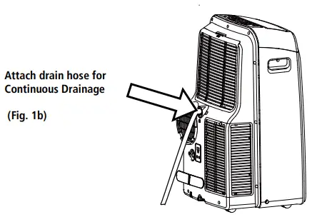Whynter ARC 148MHP 13500 BTU Portable Air Conditioner with Heater - Fig. 1b