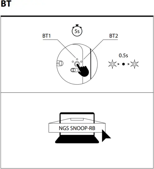 NGS Snoop-RB Wireless Mouse 5