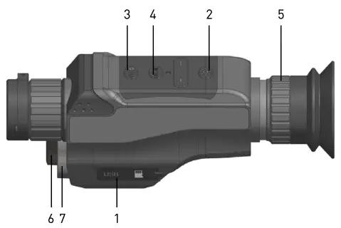 ERMENRICH NS1000 Night Vision Monocular - Monocular