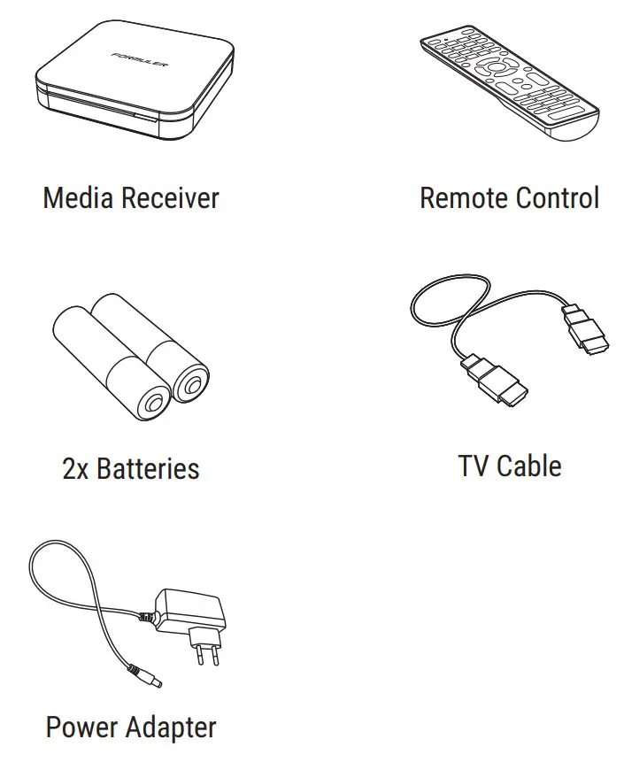 FORMULER Z10 SE 4K HDR Receiver Media Streamer Android OTT - Box