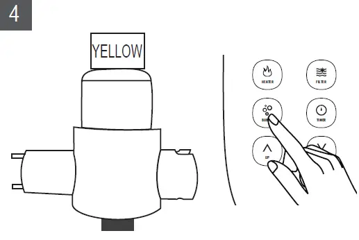 mspa C-TE041061 Comfort Series 4 Person Square Hot Tub 13