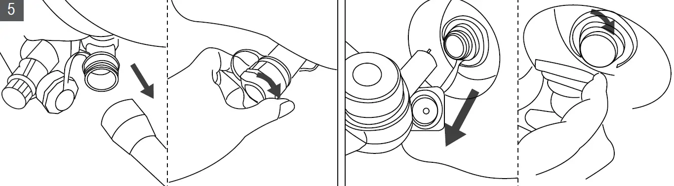 mspa C-TE041061 Comfort Series 4 Person Square Hot Tub 14