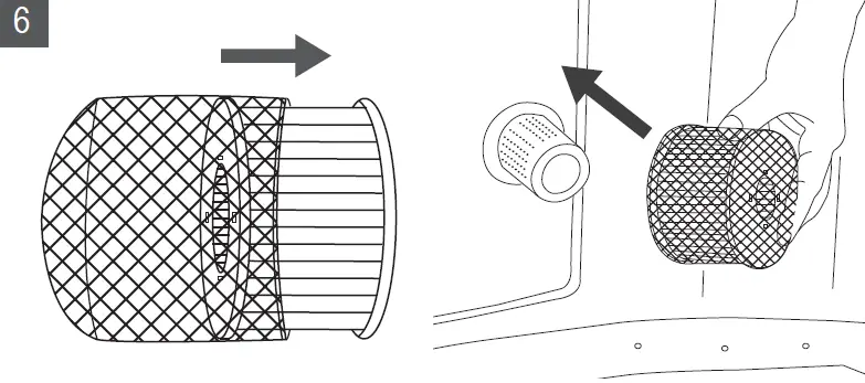mspa C-TE041061 Comfort Series 4 Person Square Hot Tub 18