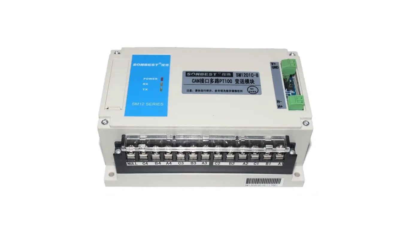 Sonbest Sm1201c Can Interface 8-channel Pt100 Temperature Acquisition Module User Manual Sonbest Sm1201c Can Interface 8-channel Pt100 Temperature Acquisition Module User Manual