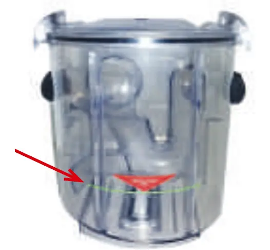 Add water to the vacuum 01