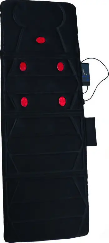 serenelife Full Body Massage Mat with Heat HOW TO USE THE MASSAGER