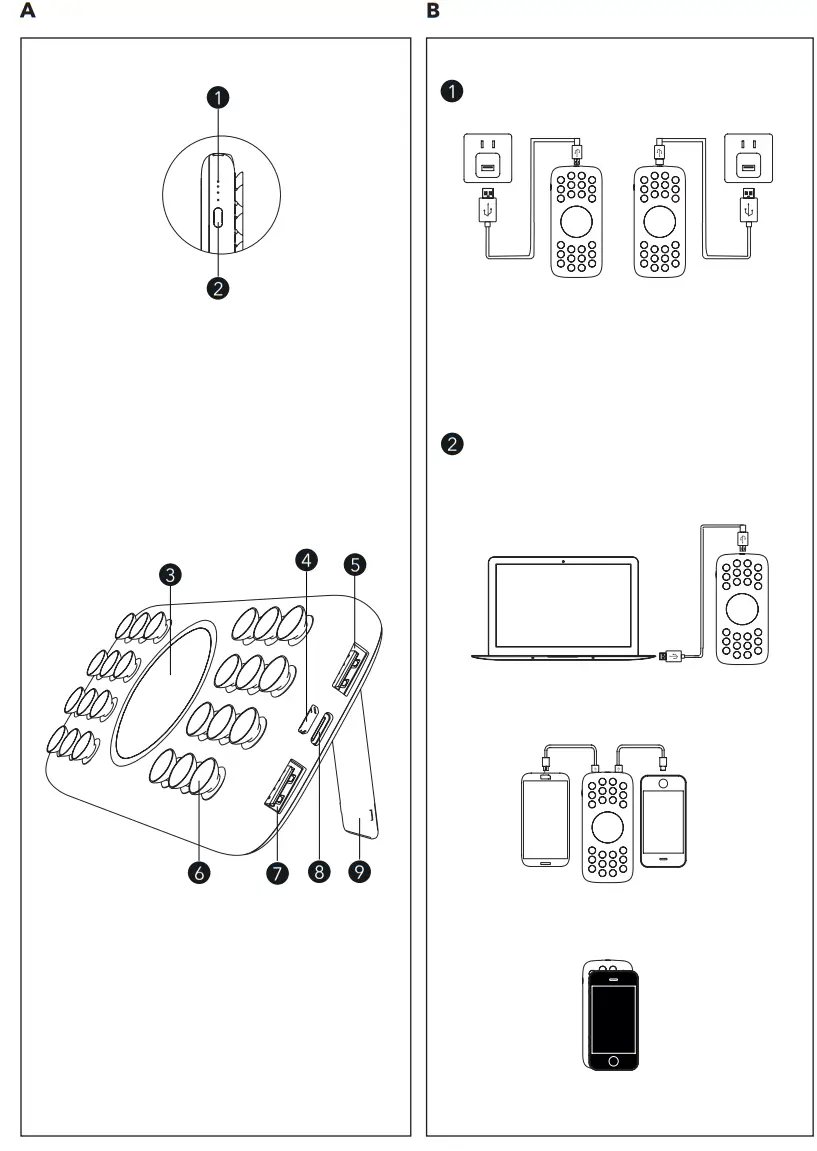 Prozis Qi wireless power Bank