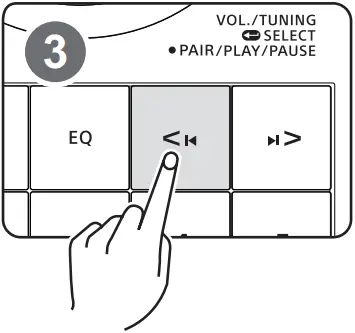 SANGEAN Listening to the radio 5