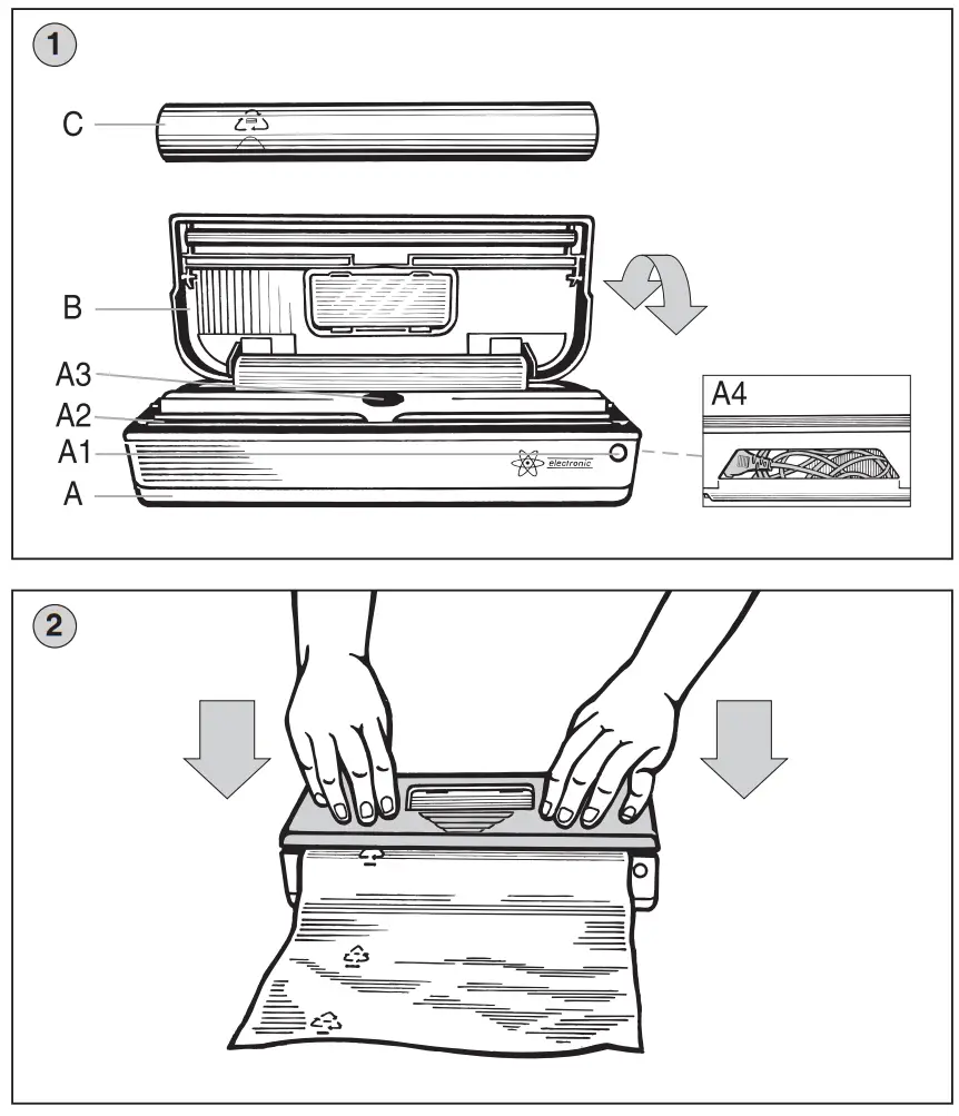 ETA 0762 Bag Foil Sealer - fig
