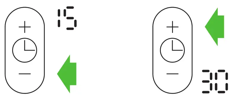 dyson AM 07- Control- To set the sleep