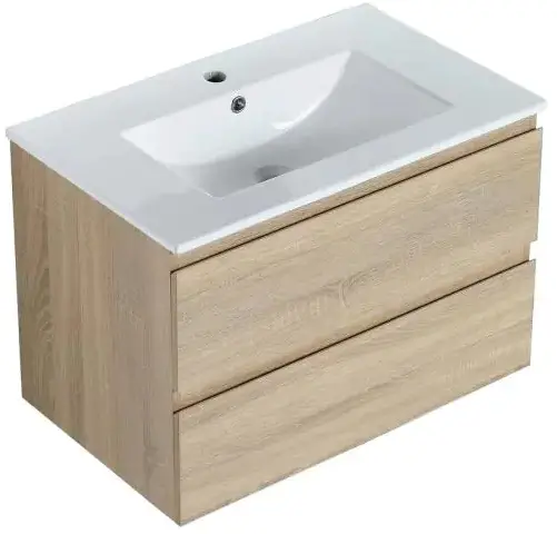 jimsMaison JMQNM1930BNO Ceramic Top and Basin