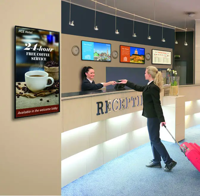 SHARP 14-7 Professional LCD Monitor -Signage Support