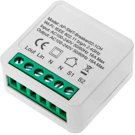 zedt ap-smt-breaker02-1ch wifi smart switch