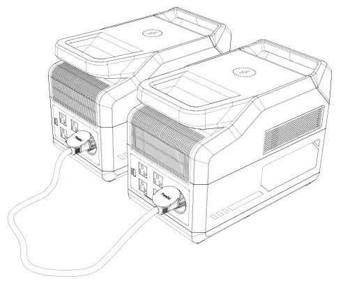 VIGORPOOL Captain 1200 Portable Power Station - Captain 1
