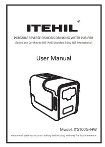 ITEHIL ITS100G HW Portable Reverse Osmosis Drinking Water Purifier - fig10