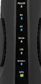 Lights on the Zoom Motorola 5350