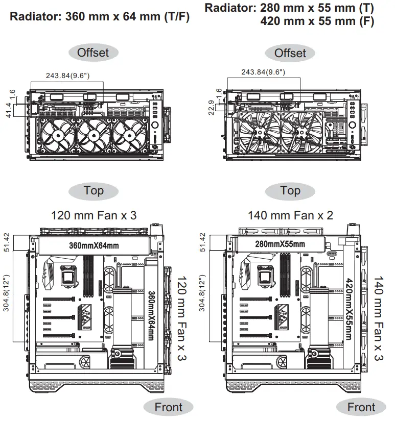 thermaltake S500 TG Tempered Glass Side Window Mid Tower - fig10