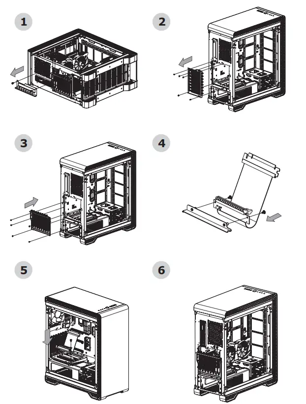thermaltake S500 TG Tempered Glass Side Window Mid Tower - fig7
