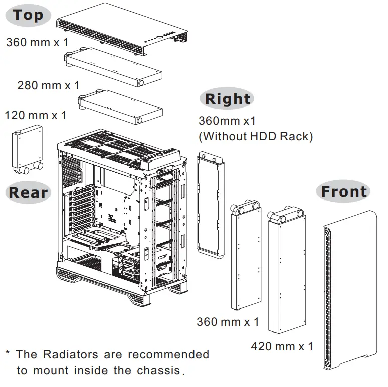 thermaltake S500 TG Tempered Glass Side Window Mid Tower - fig9