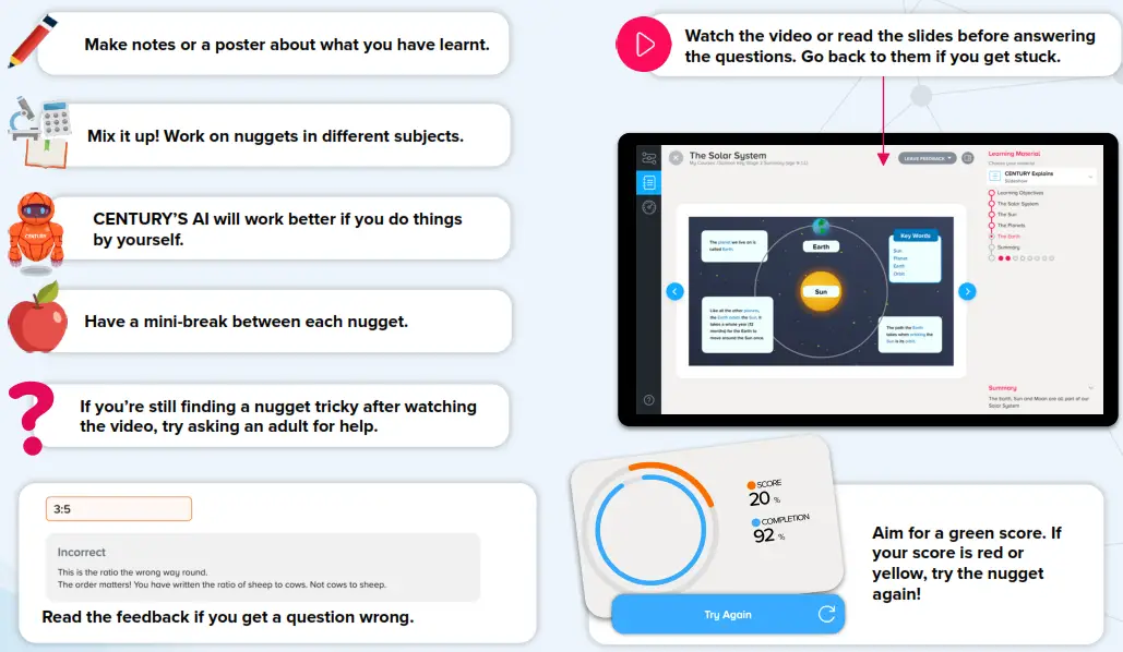 TOP TIPS FOR PRIMARY STUDENTS