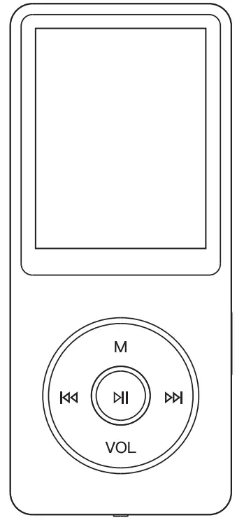 AGPTEK A02ST Music Player