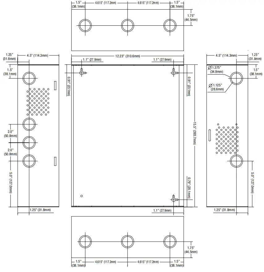 Altronix ACM220 Series Access Power Controllers with Power Supplies - fig6