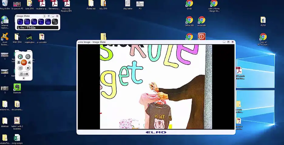 Elmo Image Mate 4 Software Instruction Manual