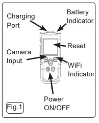 SEALEY VS8113 Ø8mm Wi-Fi Borescope 1