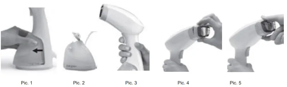 BRAYER BR4122 Handle Garment Steamer - fig 2