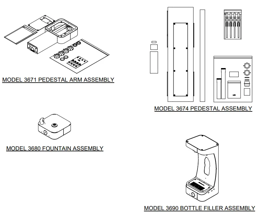 Haws 3612F Outdoor Bottle Filler Dual Drinking Fountain Instruction - fig 12