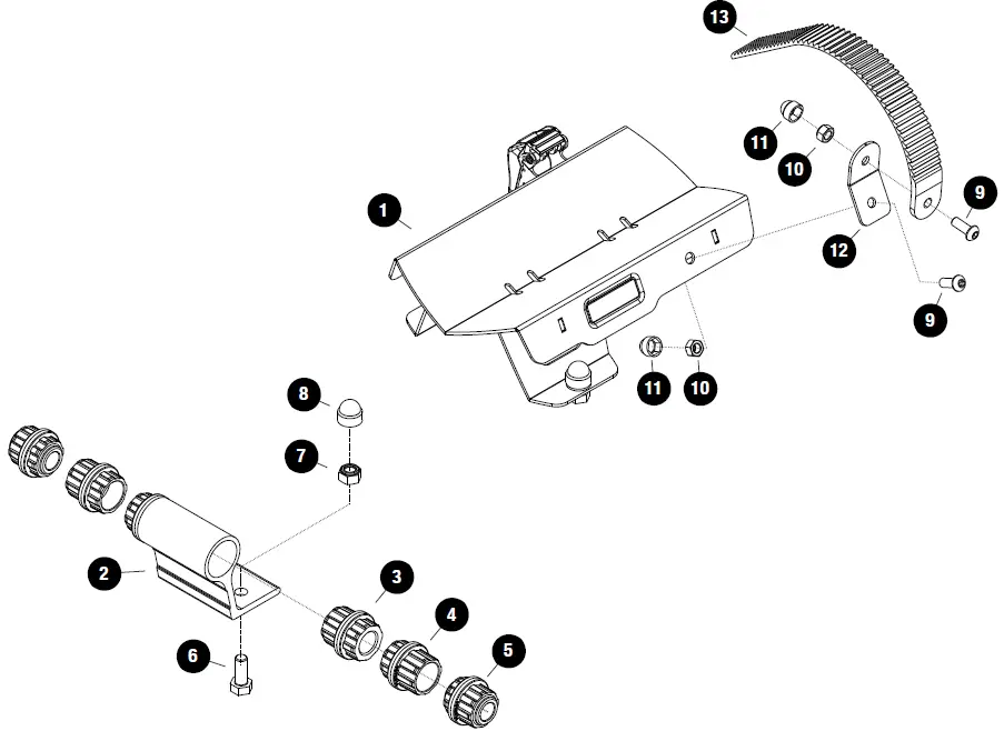 FRONT RUNNER RRAC214 Pro Thru Axle Bike Carrier 04