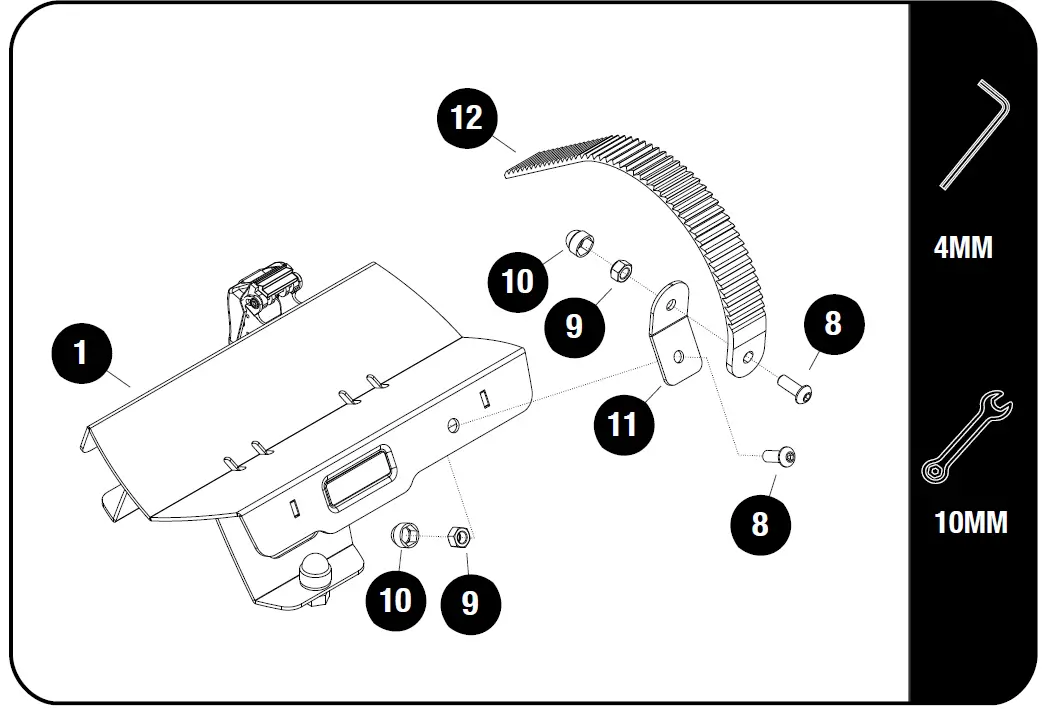 FRONT RUNNER RRAC214 Pro Thru Axle Bike Carrier 05