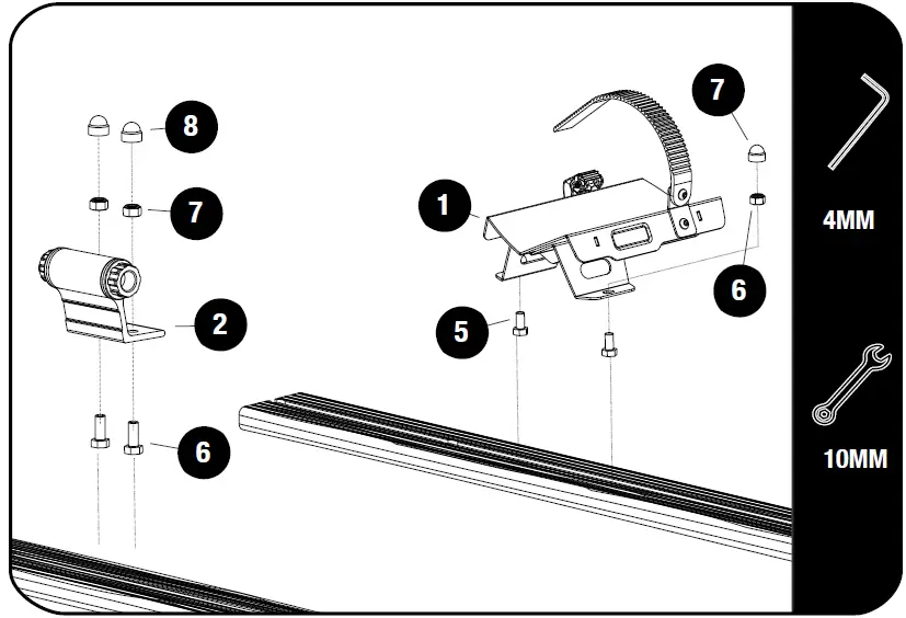 FRONT RUNNER RRAC214 Pro Thru Axle Bike Carrier 08