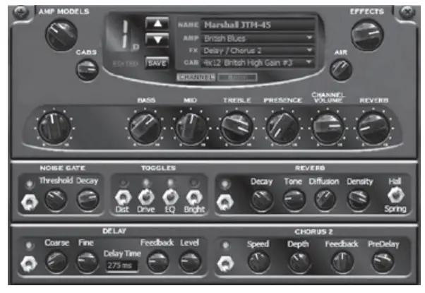 LINE6 Pocket POD Guitar Amp Emulator - 1