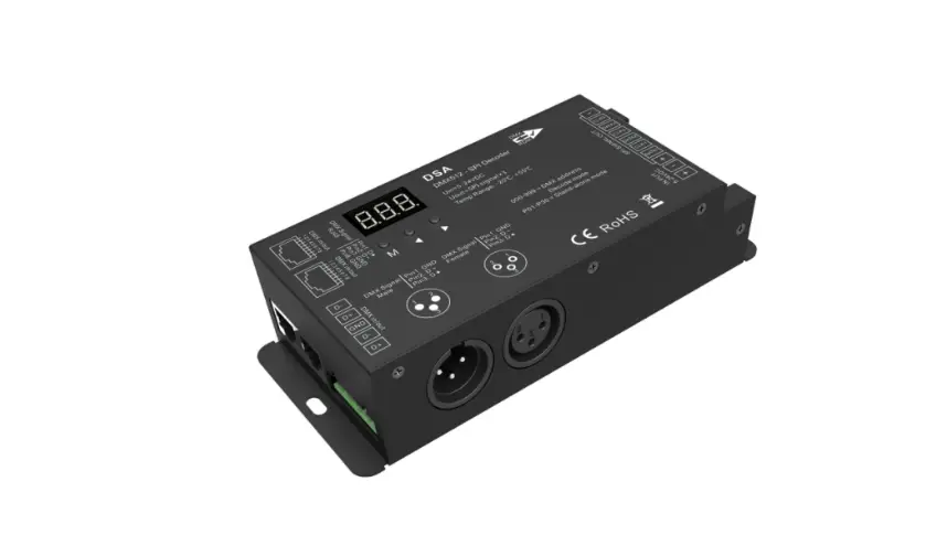 Skydance Dsa Dmx512-spi Decoder And Rf Controller User Guide