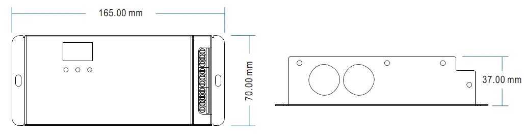 SKYDANCE-DSA-DMX512-SPI-Decoder-and-RF-Controller-fig-2