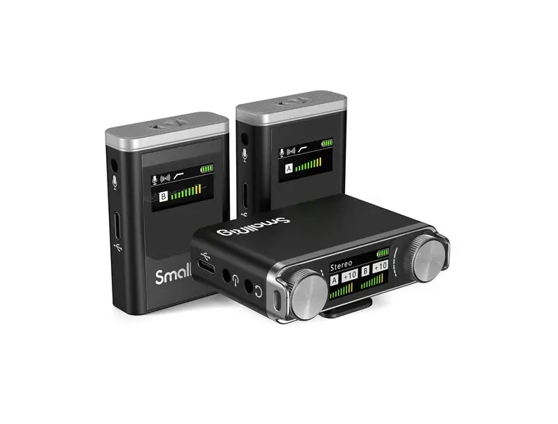 Smallrig Forevala W60 2-person Compact Wireless Microphone System (2.4 Ghz) User Manual