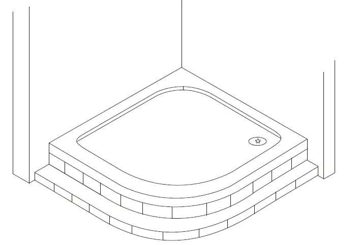 sanexo Series Daisy Shower Tray fig 6