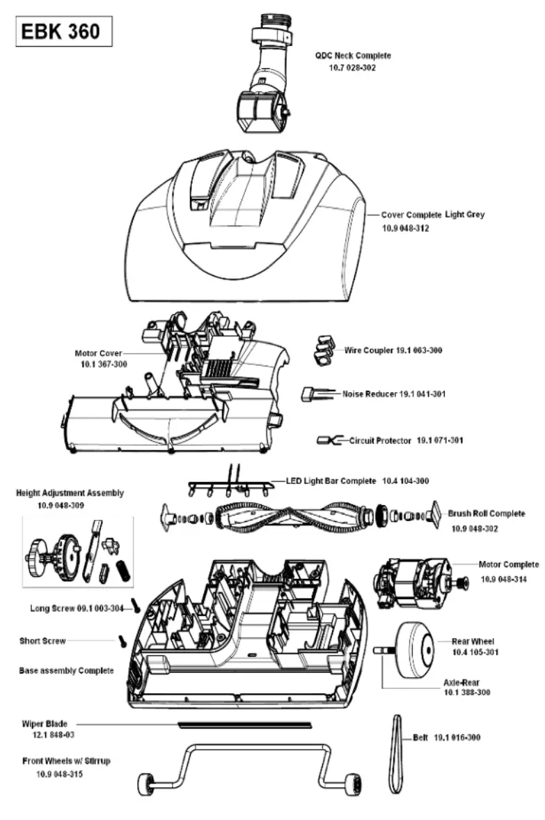Prolux Premium Central Vac Hose Kit - fig 6
