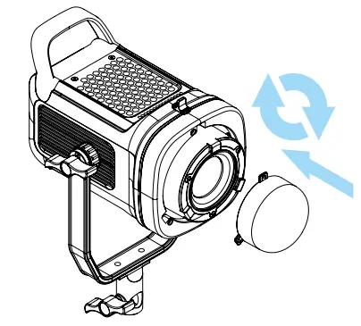 GVM PR150R LED Video Ligh - METHOD 1