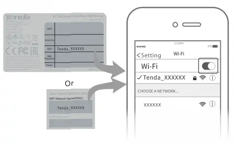 Tenda AC7 AC1200 Smart Dual-Band WiFi Router - fig 3