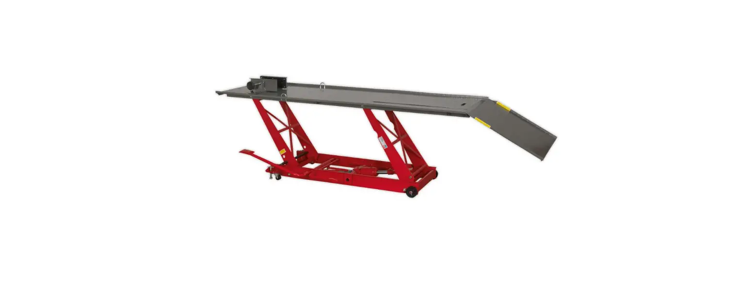 Sealey Mc401a 454kg Air-hydraulic Motorcycle Lift Instructions