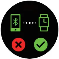 BAUHN AFWGPS-0721 Fitness Watch with GPS -Tap on